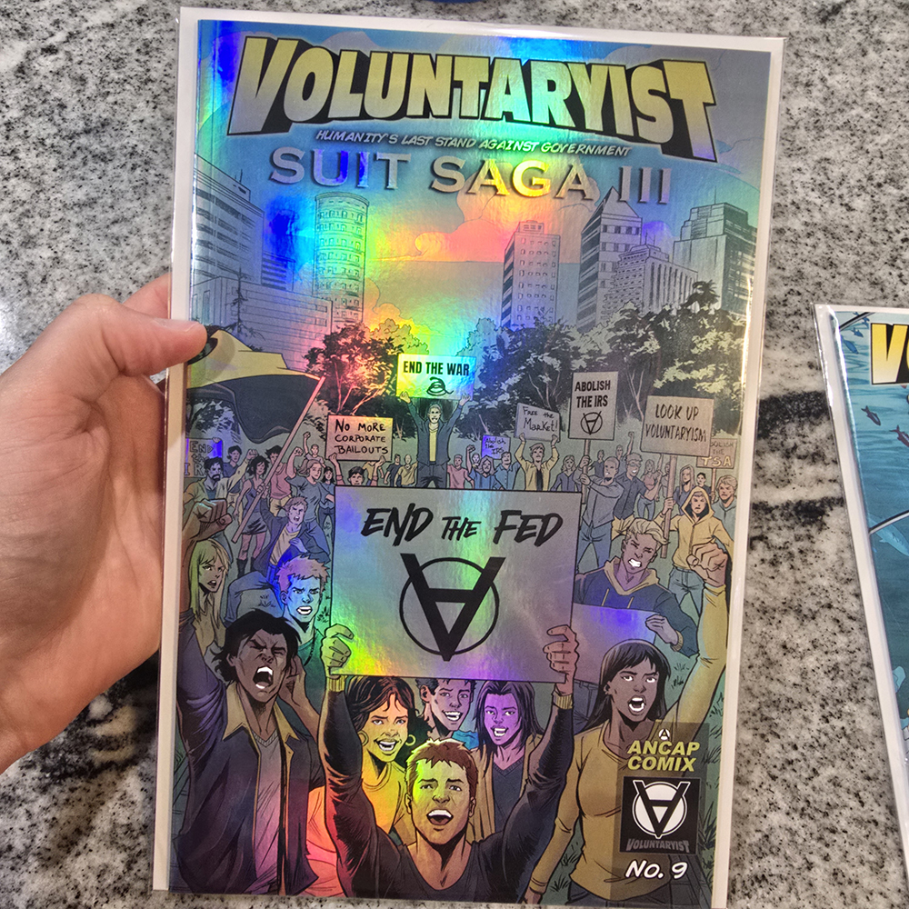 Voluntaryist Suit Saga III Holofoil Cover C